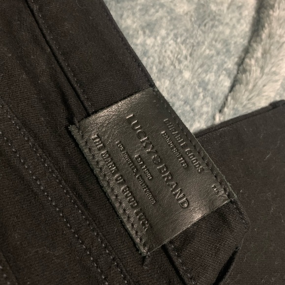 Lucky brand black jeans  sz 00/24 NWT - Picture 4 of 5